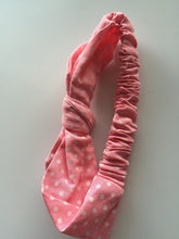 Girls Kids Baby Elastic Pink Polka dots Bow Bunny ears Hair Headband Band PROP