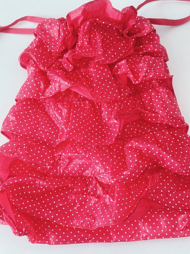Girls Kids Dance Swim Ballet Draw String Shoes Pink Backpack Ruffle Light Bag