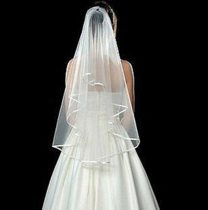 Women White Bride Hen's Night Prop Wedding Veil WITH COMB head hair Accessory