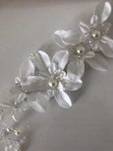 Women Pure White Flower Wedding Bride Party Hair Head Headband Fascinator PROP
