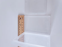 2 AU Clear Opal Credit Name Swipe Card Security badge ID Lanyard Holder Case