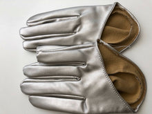 Woman Girl Party Opera Fancy Costume Syn Leather Half Dance Rock SHORT Gloves