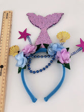 Women Sea shell Star Mermaid Tail Beach Party Hair head band Headband Tiara