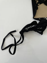 Women Foreplay Fish NET Sexy Open crotch Night Striped Bodysuit Body Stockings