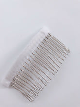 Women Lady Bride Bridal Veil hair head DIY accessory Metal Silver color Comb