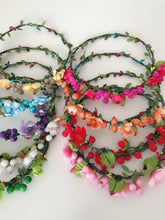 Women Flower Simple slim Leaf Party Wedding Beach Crown hair headband Garland