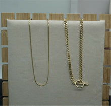 Women Gold color Titanium Plated 2 layers Chain Short Necklace