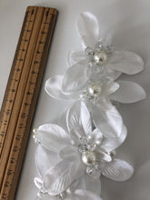 Women Pure White Flower Wedding Bride Party Hair Head Headband Fascinator PROP