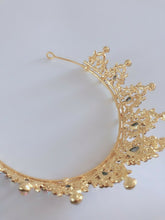 NEW Women Gold Rhinestone Crystal Wedding Bride Party Hair Headband Crown Tiara