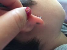 Women Girls MAGNETIC Clip Crystal cubic NO Piercing Fake ear Hole Studs Earrings