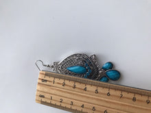 Women Vintage Retro Boho Blue Bohemian Party Ethic Earrings Ear Hook Drop Dangle