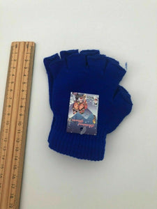 Woman Men Girl Boy Party Warm Knit Half Fingerless Dance SHORT Gloves Mittens