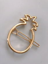 NEW Women Girl BOHO Bohemian Gold Pineapple hair head side Clip Brooch Cuff Pin