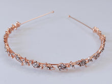 Women Girl Gold Crystal Rhinestone bling Hair Band Headband Hoop Tiara Crown