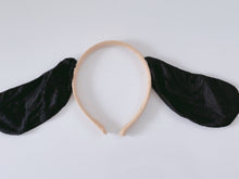 Women Kid Brown Beagle Hound Dog Costume Long Ear Party Hair head band HEDBAND