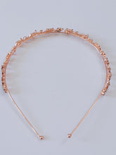 Women Girl Gold Crystal Rhinestone bling Hair Band Headband Hoop Tiara Crown