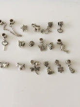 20PC Women Girl Baby antique Silver Look DIY Craft beads for Charm bracelet