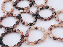 Men Women Natural Water Buffalo Cow Cattle Horn Beads Healthy Black Bracelet