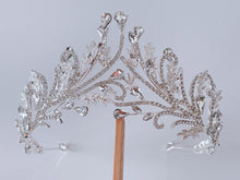 Women Bride Ice Queen Prom Rhinestone Crystal Silver Color Headband Tiara Crown