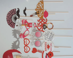 Hen's night Bride to be Party Bachelorette Selfie Photo Booth Prop Game Decor