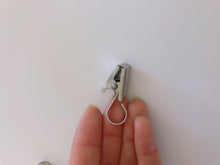 AU 10x Small Stainless Steel Metal Curtain Hanging Clips Claws with Hook Clamps