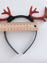 Women Girl Christmas Reindeer Deer Antler Costume Ear Party Hair Band headband