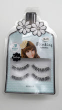 NEW 3Pairs Natural look Long Extension cross Fake False Eyelashes eye lashes