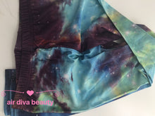 Women Green Galaxy Sky Star Space Print Costume Skinny Stretch Leggings Pants
