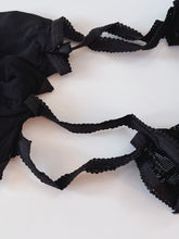 Women Sexy Mock Fake Suspender Black Garter with Lace Pantyhose Stockings Tights