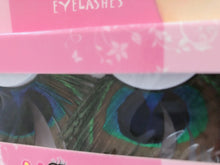 Women Peacock Feather Dance Prom Party Volume Fake False Eyelashes Eye lashes