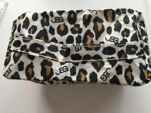 Women Girl Leopard Cosmetic Toiletry makeup Organiser Travel Bag Pouch Case