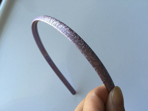 Women Lady Girls Plastic Bling Sports School Waterproof Hair band Headband hoop Purple