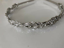 Women Girls Wedding Leaf Crystal Hair Band Headband Hoop Tiara Crown headpiece