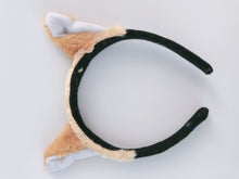 Women Children Fluffy Brown Point Fox Ear Party Hair head band Headband prop