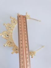 NEW Women Gold Rhinestone Crystal Wedding Bride Party Hair Headband Crown Tiara
