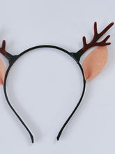 Women Girls Christmas Reindeer Deer Ears Antler Elf Costume Party Hair headband