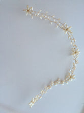 Women Girl Wedding Pearl Bride Wire Party Hair Garland Headband Prop hairpiece