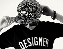 Women Men Fashion Retro Black Eye Flat Snapback Hip Hop Hippie baseball Hat Cap