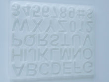 Number $ # ABC Alphabet Letter DIY Craft Silicone Mold Resin Moulds Decorating