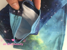Women Green Galaxy Sky Star Space Print Costume Skinny Stretch Leggings Pants