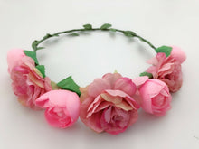 Women Flower Girl Boho BOHEMIA Party Leaf Crown hair headband Garland Wreath