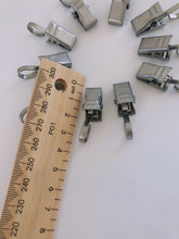 AU 10x Small Stainless Steel Metal Curtain Hanging Clips Claws with Hook Clamps