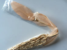 Women leaf suede leather Feather Bohemian boho Braided Chain hair band headband