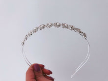 Women Girl Wedding Crystal Rhinestone Bling Silver Hair Head Band Headband Hoop