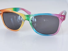 Women Retro Trendy Funky Rainbow colorful UV Sun Eye glasses wear Sunglasses