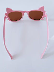 Children Kid Girl 400 UV Protect Cat Kitty Shape Cute eye sunglasses 5-12 Year