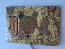 Men Lady Children Map Print Passport travel Case Protector Cover Novelty Gift