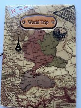 Men Lady Children Map Print Passport travel Case Protector Cover Novelty Gift