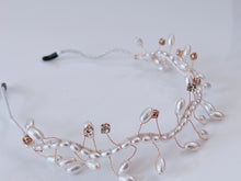 Women Bride Rice Pearl Bead Party Head Hair Band Headband Tiara Hoop Fascinator