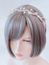 Women Bride Rice Pearl Bead Party Head Hair Band Headband Tiara Hoop Fascinator
